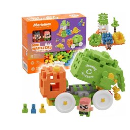 Mini blocuri Waffle - Mașină de gunoi 148 piese