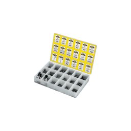 Set de biți: Phillips, Pozidriv, mâner plat 1/4", 200 buc. [p]
