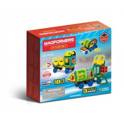 Blocuri magnetice City Go, set 25 piese