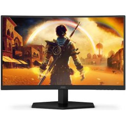 Monitor LED Curbat AOC C24G42E, 23.6 inch, 1920 x 1080 pixeli, 4 ms GTG, Negru