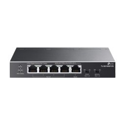 Switch 4 x RJ45 Gigabit PoE Out, 1 x RJ45 Gigabit PoE In, Unmanaged - TP-Link TL-SG1005P-PD
