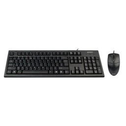 Tastatura KR-8520D + mouse optic OP-620D, Kit USB