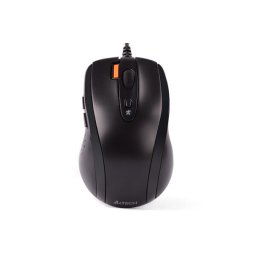 Mouse N-70FX-BK cu fir USB optic 1600 dpi Negru