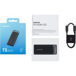 SSD Extern T5 EVO 8TB USB3.2 Gen.1 Negru