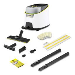 Aparate de curatat cu abur SC 4 Deluxe, 1.513-460.0, 2000W, 3.5bar, incalzire 4 min, Alb/Negru