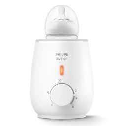 Aparat de încălzit biberoane rapid scf355/09, 275 W, Încălzeşte rapid şi uniform, Funcție dezghețare, Alb