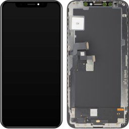 Piese si componente Display cu Touchscreen GX pentru Apple iPhone XS, cu Rama, Versiune OLED, Negru