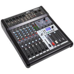 Consola DJ MIXER DIGITAL 8 CANALE 48V BT/USB/SD