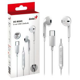 Casti HS-M365, in-Ear, Wired, Alb