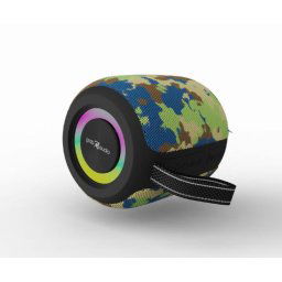 Boxa portabila 8W RMS Bluetooth 5.3 SPK-BT-LED-05-CM Camo