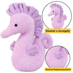 Mascotă de pluș Cal de apă violet 25 cm