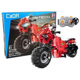 Set de motociclete cu telecomandă CADA 2.4G, 484 de piese