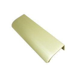 Maner metalic pentru mobilier, model Attis, Lungime totala = 50 120 200 300 400 1200 mm, finisaj auriu mat (Distanta dintre gauri: 32 mm)
