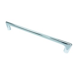 Maner metalic pentru mobilier, model Kupa, distanta dintre gauri = 128 160 192 mm, finisaj crom lucios (Distanta dintre gauri: 192 mm)