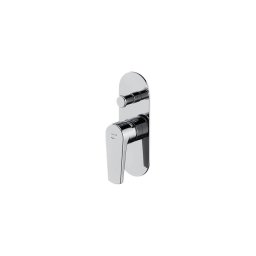 Baterie de duș pentru instalare ascunsă Cersanit S951-338 MODUO crom lucios