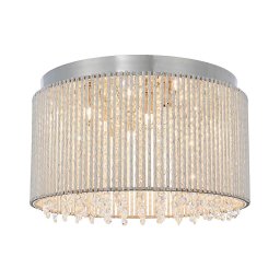 Plafonieră de cristal Endon 81980 GALINA 10xG9/25W/230V crom mat