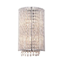 Aplică de cristal Endon 81978 GALINA 2xG9/25W/230V crom lucios