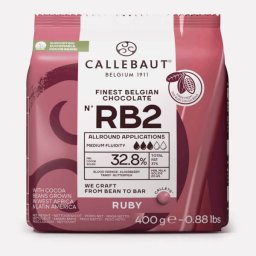 Ciocolata RUBY 2, RB2, 400 g, Callebaut