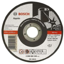 Disc pentru tăiere oțel inoxidabil, 115 x 22.23 mm