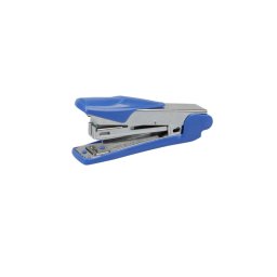Capsator metalic, 15 coli, capse 10/4, Optima MS15 - argintiu cu accesorii albastre