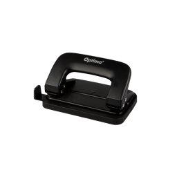 Perforator metalic, 12 coli, Optima Classic MP12 - negru