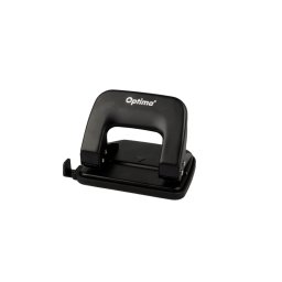 Perforator metalic, 25 coli, Optima Classic MP25 - negru