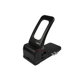 Perforator metalic, de mare capacitate, 100 coli, Optima HDP100 - negru