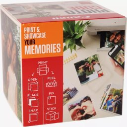 PP-201 13x13 cm Photo Cube Creative Pack White Orange 40 sh