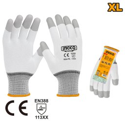 Manusi Protectie 2 Straturi PU XL