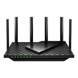 Router Wireless TP-Link Archer AXE75 AX5400 Wi-Fi 6E Tri-Band Gigabit Tehnologie OneMesha ArcherAXE75