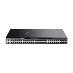 Switch 48 porturi RJ45 Gigabit, 6 x SFP+ 10G, 2 x USB, 2 x surse, L3 Management, 1U - TP-Link Omada SG6654X