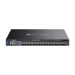 Switch 26 porturi SFP+ 10G, 6 porturi SFP28 25G, 2 x surse, L3 Management, 1U - TP-Link Omada SX6632YF