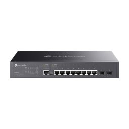 Switch 8 porturi RJ45 Gigabit, 2 x SFP Gigabit, L2+ Management, 1U - TP-Link Omada SG3210