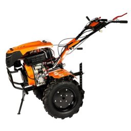 Motocultor Detoolz DZ-MT1005-S001-G01, 11CP, 418CC, benzina 4T, 3 viteze, pornire electrica, cu roti