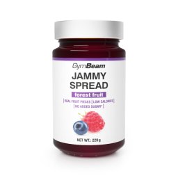 GymBeam Jammy Spread 220 g fructe de pădure