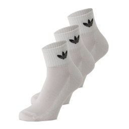 ADIDAS ORIGINALS Șosete 'Mid Crew 3 Pairs' negru / alb