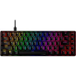 Tastatura HyperX 65 Alloy Origins, USB, Cu fir, Layout US, Negru