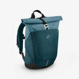 Rucsac Drumeție în natură 16+4L, Escape 500 Rolltop Verde