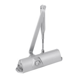 Amortizor hidraulic argintiu cu brat articulat - DORMA TS68-SILVER