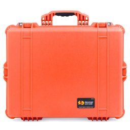 Geanta de protectie Peli Large Case 1600 Orange (Optiuni incluse: Burete pretaiat)