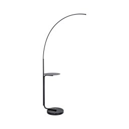 Lampadar LED cu măsuță LED LED/20W/230V 3000-6500K negru