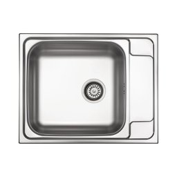 Chiuvetă de bucătărie Deante ZEO_011B SOUL 50x63 cm satin