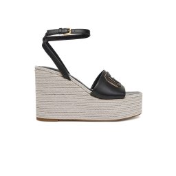 GUESS Platforme Tanvee - Zeppa In Pelle FLJTANLEA04 blkgo