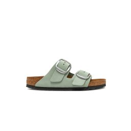 BIRKENSTOCK Sandale Leather Arizona Big Buckle Lenb Narrow 1029311 pure sage