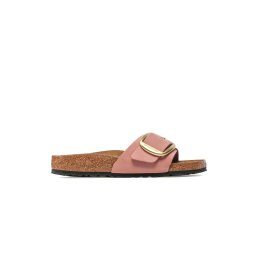 BIRKENSTOCK Sandale Leather Madrid Big Buckle Lenb Narrow 1024039 old rose