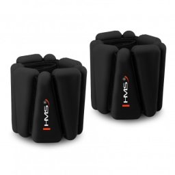 Greutati pentru incheieturi/ glezne HMS SNK01, 2x0.5 kg, Negru