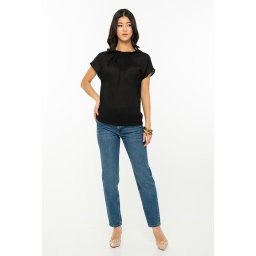Bluza dama din vascoza CLOE, Hermosa, negru