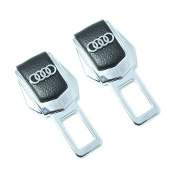 Adaptor centura de siguranta falsa - set 2 bucati cu sigla AUDI