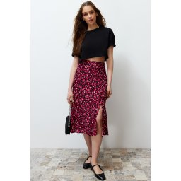 Fusta de dama Trendyol Floral Patterned