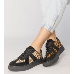 Gemre Adidași de damă Toris cu imprimeu panteră neagră